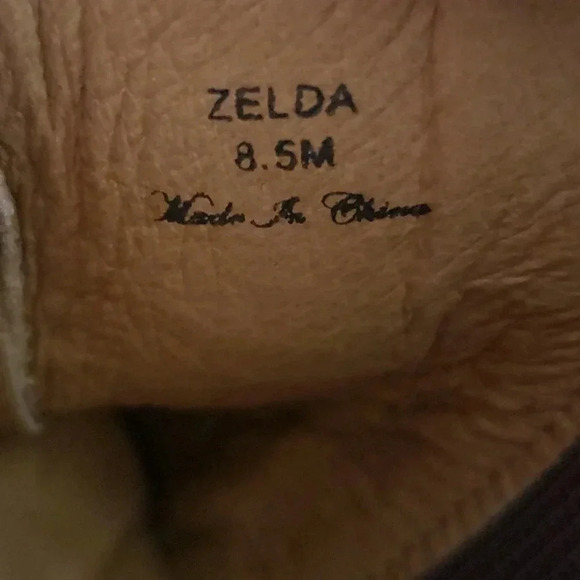 Western 8.5 Chic Boho Brown Leather Snake Pethon Print Platform Ankle Boots New - Picture 11 of 11